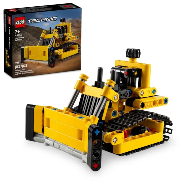 LEGO Technic Heavy-Duty Bulldozer Building Set, Kids’ Construction Toy